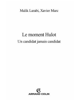 [Armand Colin 01] • Le Moment Hulot